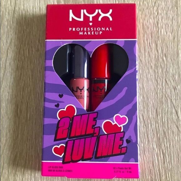 NEW … NYX Lip Gloss Duo - Picture 1 of 2